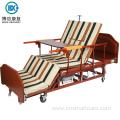 Anti Side Slip Reclining Hospital Bed With Bedpan